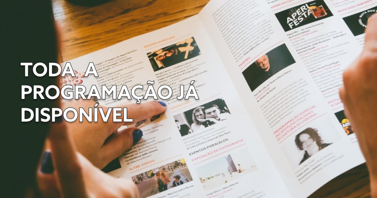 Conhe A A Programa O Da Festa Do Cinema Italiano Not Cias